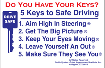 5 Keys to Safe Driving