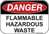 Danger Flammable Hazardous