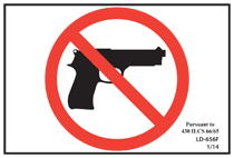 Illinois Gun Decal