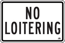 No Loitering