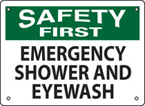 Safety First Em Shower & Eyewash