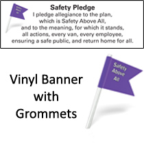 Safety Pledge Banner