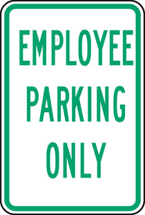 Employee Parking (Green)