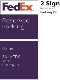 Reserved Parking TDC